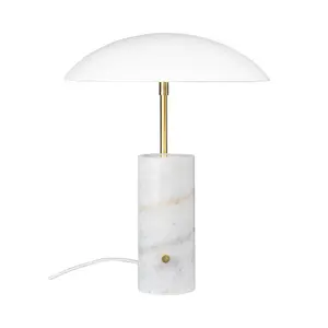 Nordlux DFTP Mademoiselles Indoor Living Dining Bedroom Table Lamp In White (Diam) 32cm