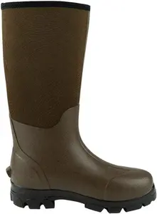 Jack Pyke Ashcombe Neoprene Wellington Boots, Brown / 9