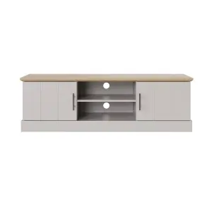 GFW Kendal Large TV Unit in Grey