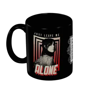 Beetlejuice Beetlejuice Just Leave Me Alone Mug Black (One Size)