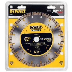 DEWALT DCS691N XR FlexVolt 230mm Cut Off Saw 54V + Dewalt DT40260 Diamond Blade