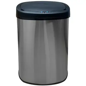 Inmotion 58L Brushed Stainless Steel Auto Automatic Sensor Kitchen Waste DustBin