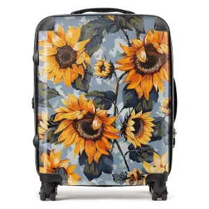 Sunflowers On A Sunny Day Suitcase - Large