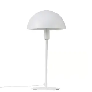 Nordlux Ellen Indoor Living Dining Bedroom Table Light In White (Diam) 20cm