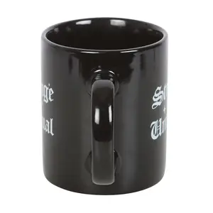 Something Different Strange And Unusual Mug Black/White (One Size)