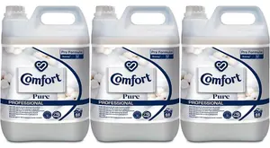 Comfort Pure Fabric Conditioner Professional 66 Washes 5L x 3