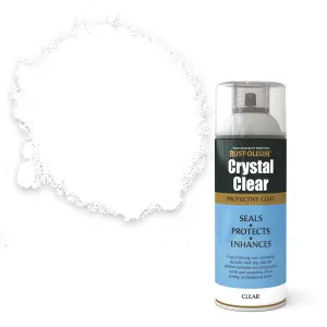 Rust-Oleum Crystal Clear Matt Lacquer Spray paint, 400ml