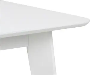 Morehouse Drop Leaf Dining Table George Oliver Table Top Colour: White