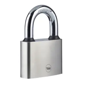 Yale Medium duty Block Iron Disc Open shackle Padlock (W)60mm