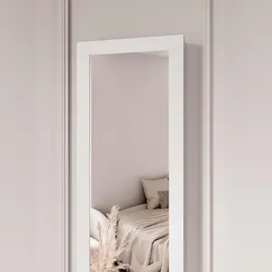 Amelia White Mirrored Jewellery Cabinet