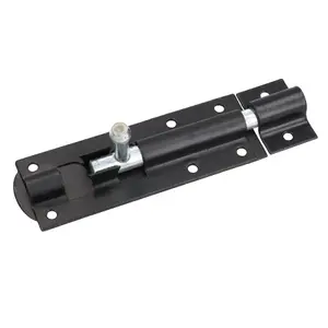 100mm Tower Bolt Latch Sliding Lock Gate Shed Door  Fixings