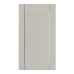 GoodHome Ashmead Matt pebble Shaker Highline Cabinet door (W)400mm (H)715mm (T)16mm