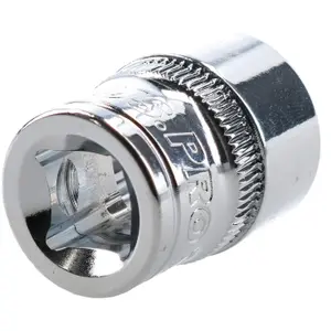 5/8" AF SAE Imperial Socket 3/8" Drive 12 Point Shallow Depth Chrome Vanadium Steel