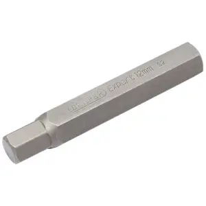 Draper Expert 12mm x 75mm Hexagonal 10mm Insert Bit for Mechanic's Bit Sets 33338