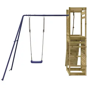 Berkfield Outdoor Playset Impregnated Wood Pine