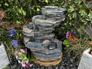 Corallina Rock Effect Mains Plugin Powered Water Feature