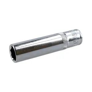 5/16" Deep SAE Socket 1/4" Drive 48mm Length 6 Point Chrome Vanadium Steel