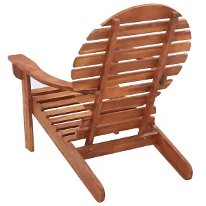 Berkfield Adirondack Chair Solid Acacia Wood