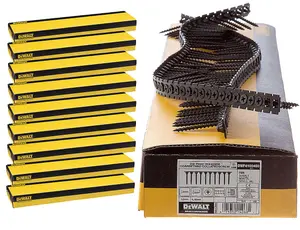 Dewalt 35mm x 3.5mm Fine Thread Collated Screws X 10,000 Fits DCF620 Makita Fein