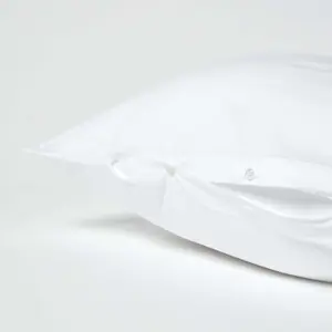 Homescapes White Egyptian Cotton V Shaped Pillowcase 200 TC