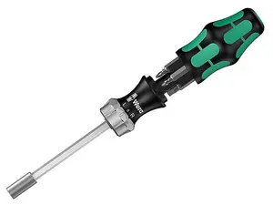 Wera 073660 Kraftform Kompakt 27Ra 7 Piece Ratchet Screwdriver