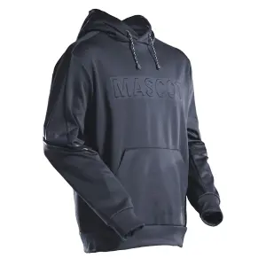 Mascot Customized Fleece Hoodie (Dark Navy)  (X Small)