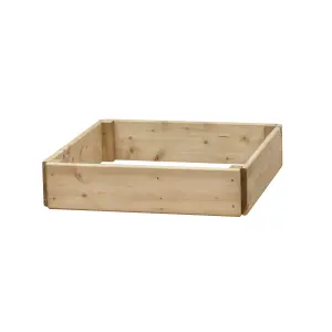 Greena Square Raised Bed 15 cm High, 60 x 60cm