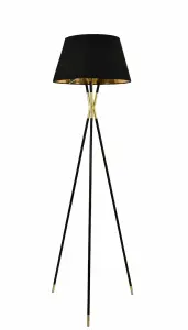 Lighting123 Griffin Floor Lamp E27 Bulb Cap for Living Room Bedroom Office