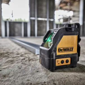 DeWalt 50m Green Cross line self-levelling Laser level