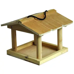 Nature's Market Hanging Wooden Bird Table