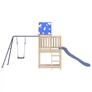 Berkfield Outdoor Playset Solid Wood Pine