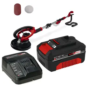 Einhell Power X-Change Cordless Drywall Polisher TP-DW 18/225 Li + 4AH Kit