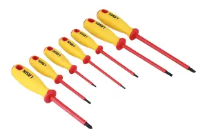 Laser Tools 5986 7pc VDE 1000V Insulated Screwdriver Set Flat & Phillips