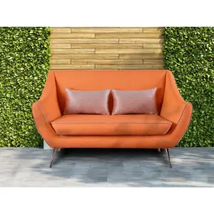 Emelda Grace Rita Small Sofa - Orange