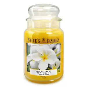 Prices Fragrance Collection Frangipani Large Jar Candle