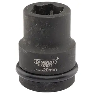 Draper Expert 20mm 3/4" Square Drive Hi-Torq 6 Point Impact Socket 5001