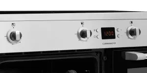 Leisure CS90D530X Freestanding Electric Range cooker with Induction Hob - Stainless steel effect