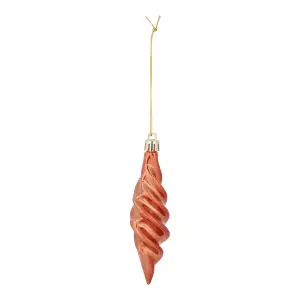 Champagne Plastic Hanging decoration set, Pack of 40