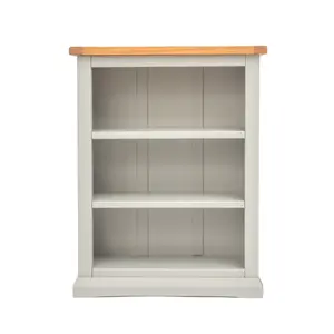 Loreo Light Grey Bookcase 90x70x25cm