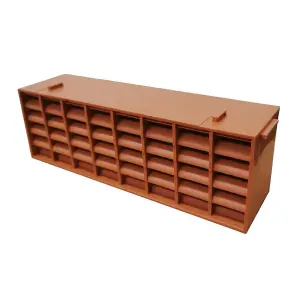 10 x Terracotta Combination Air Brick Vents 9" x 3" for Air Flow Ventilation