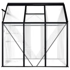 Berkfield Greenhouse Anthracite Aluminium 3.61 m2