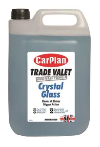 CarPlan CFG005 Trade Valet Crystal Glass Mirror Cleaner Car Windscreen 5 Litres