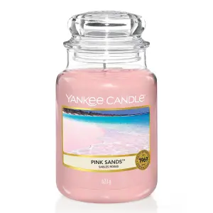 Yankee Candle Original Large Jar Scented Candle Pink Sands, 623g