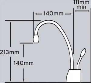 Insinkerator GN1100 Boiling Water Tap