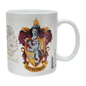 Harry Potter Gryffindor Mug White/Burgundy/Gold (One Size)