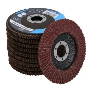 10 x Flap Discs 40 Grit Angle Grinder 4.5" (115mm) Flat Sanding Grinding