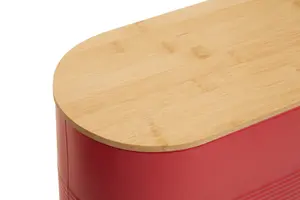 Maison by Premier Alton Red Bread Bin