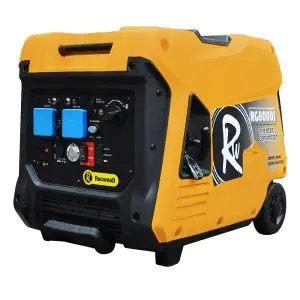 RocwooD Petrol Inverter Generator 4000W Portable Camping