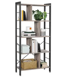 Westhought Bookcase Greige/Ink Black