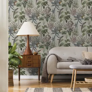 Superfresco Easy Multicolour Animal Kingdom Smooth Wallpaper